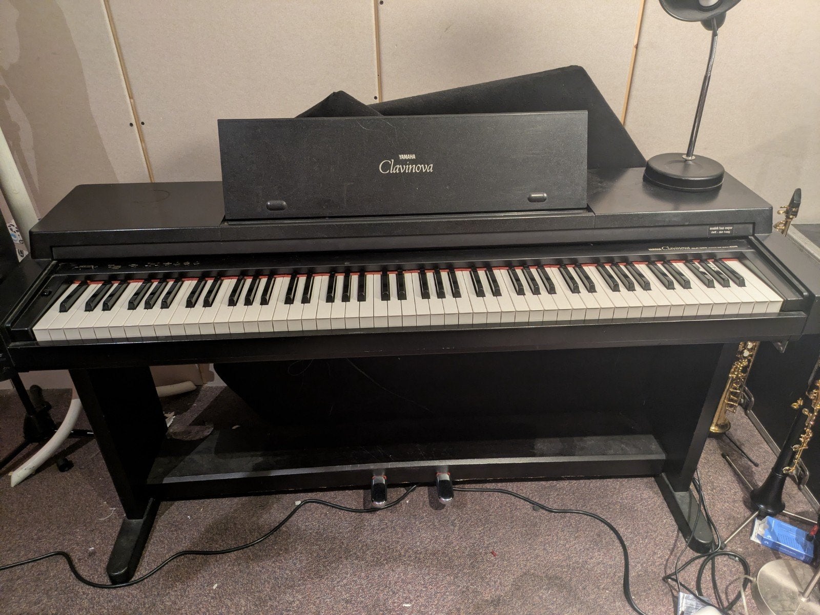 Yamaha Clavinova CLP-360 Digitaal Piano - Werkt Perfect, Ophalen, Gebruikt, Zwart, Digitaal