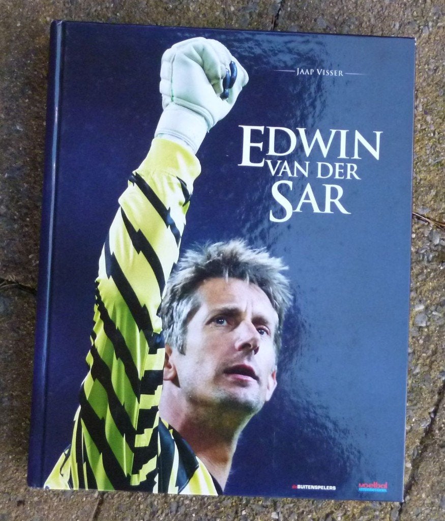 MEGA groot Sportboek EDWIN VAN DER SAR (542 blz), Ophalen of Verzenden, Zo goed als nieuw, Ajax, Boek of Tijdschrift
