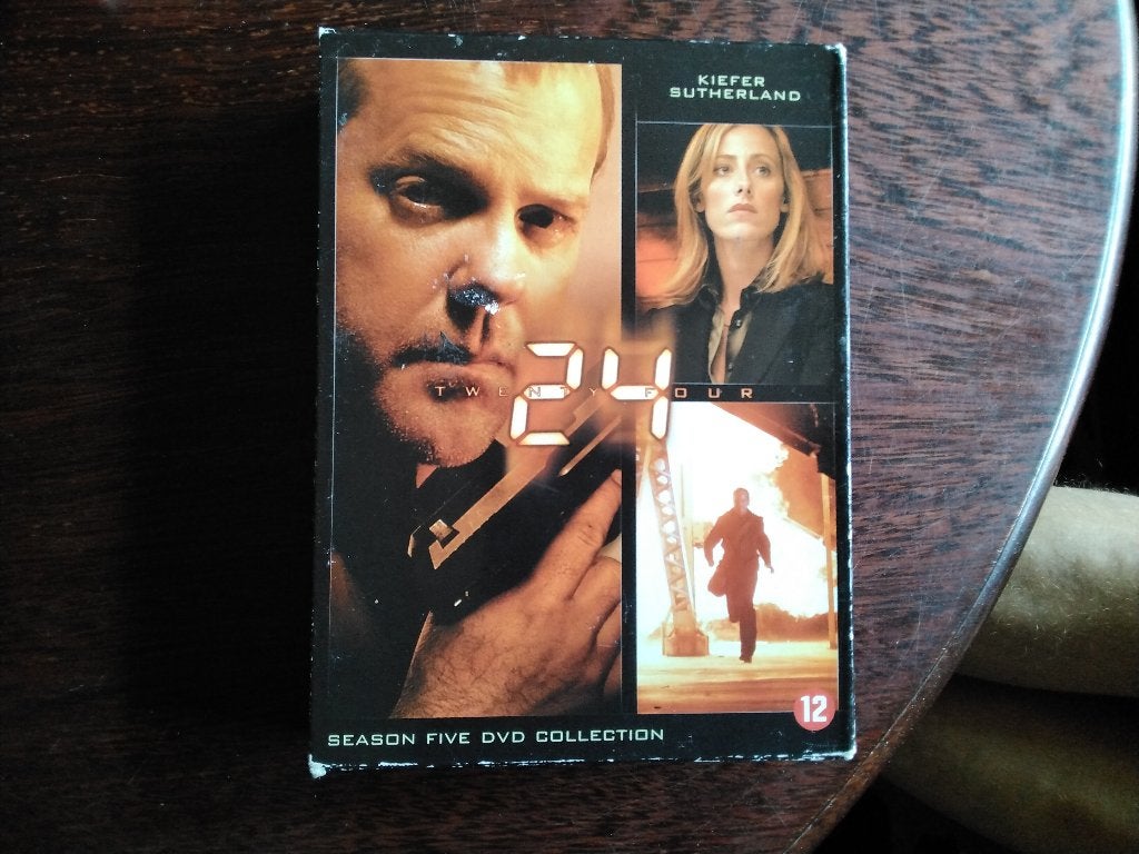 24 seizoen 5 compleet, 7disks, origineel, Cd's en Dvd's, Vanaf 12 jaar, Ophalen of Verzenden, Zo goed als nieuw, Thriller