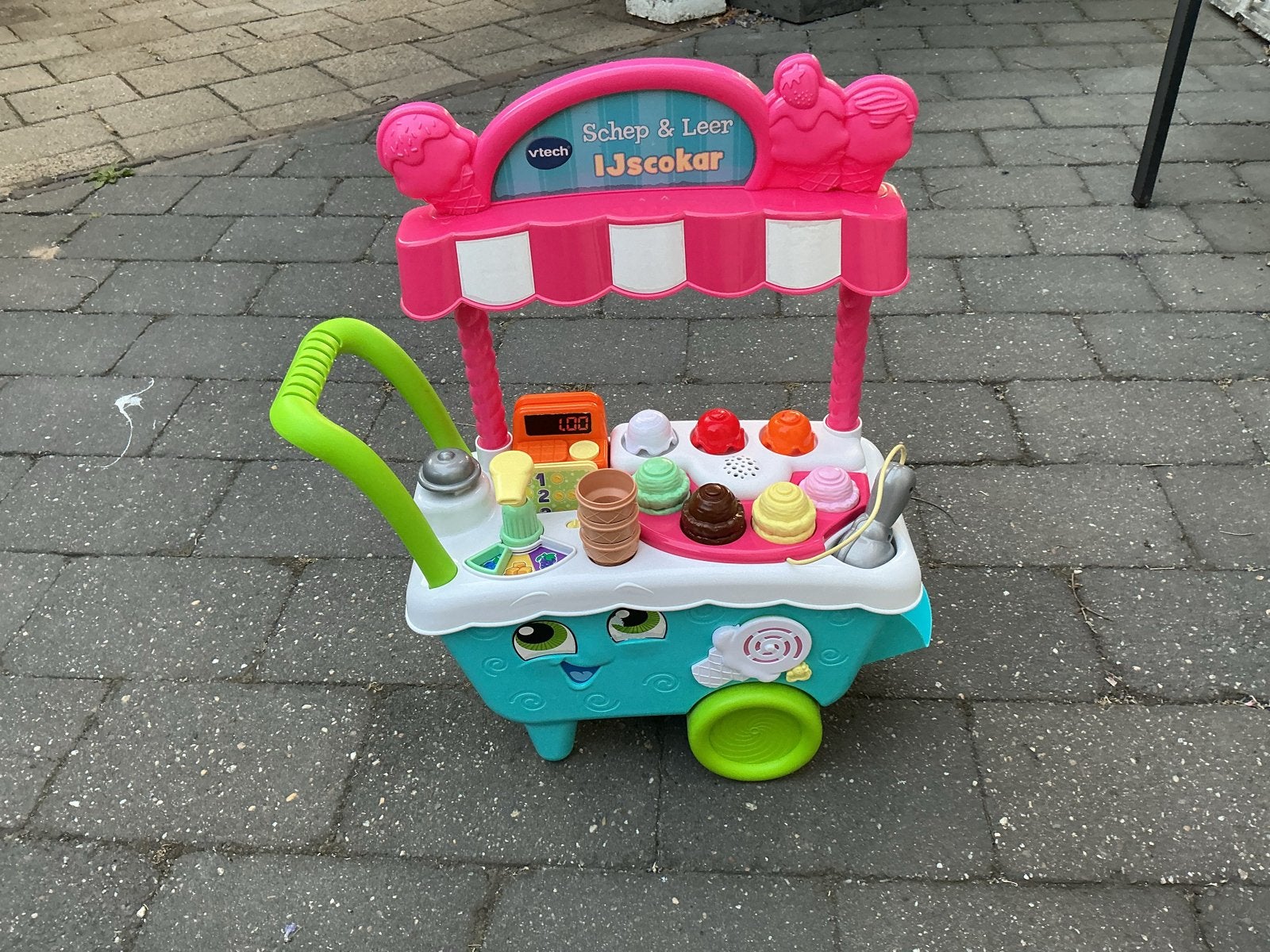 Vtech  IJscokar, Ophalen, Gebruikt, Taal en Lezen, Met geluid