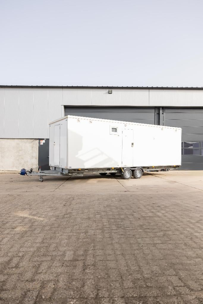 Mobiele woonunit 730 cm vloerverwarming, Ophalen