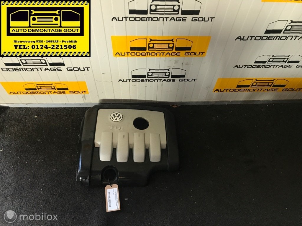 Volkswagen Golf 5 2.0tdi BKD Afdekkap Motor 03G103925 BT, Gebruikt, Volkswagen, Ophalen of Verzenden, Volkswagen