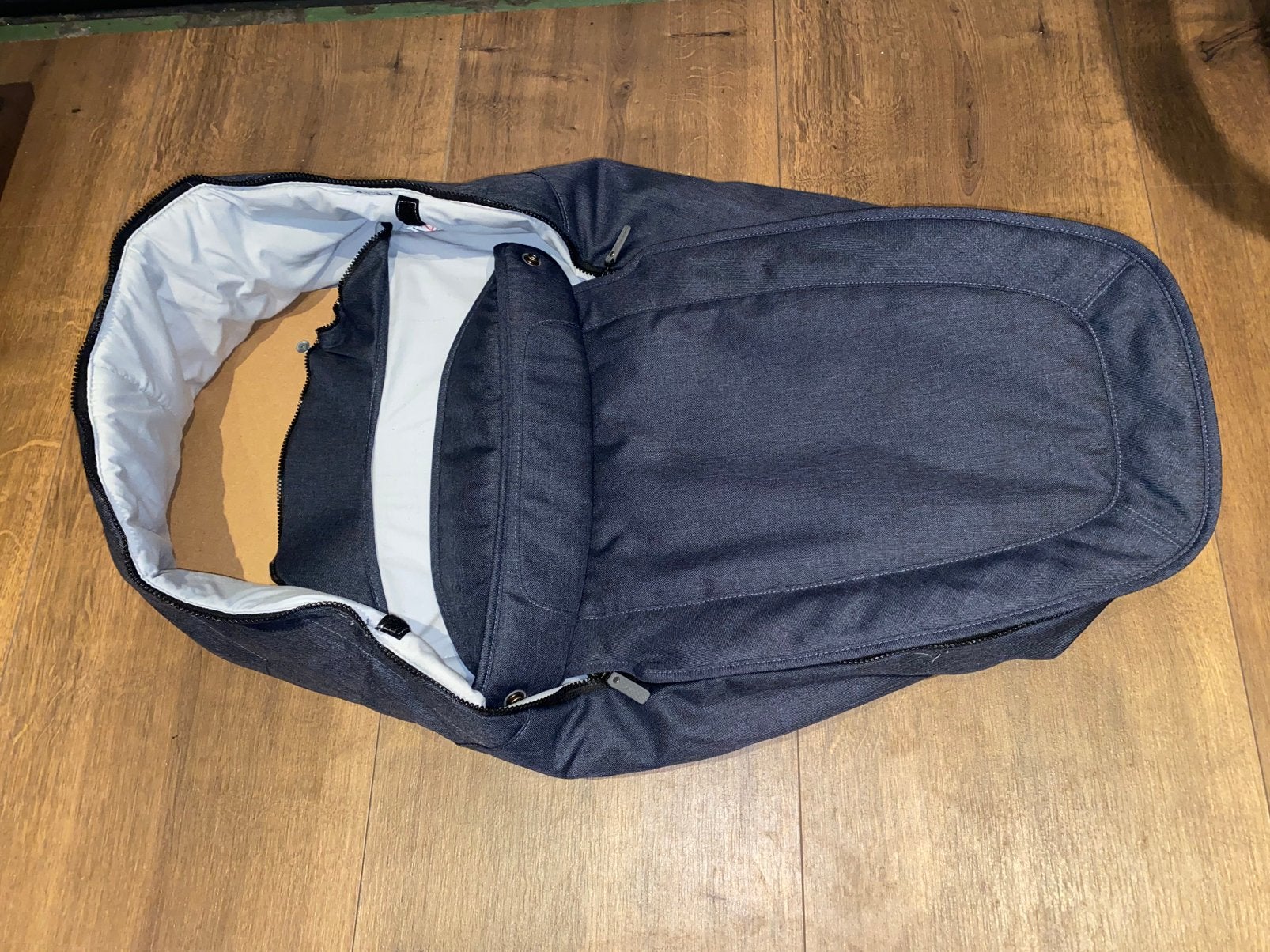 Joolz Geo2 Wiegbekleding + dekje Shade (Denim look), Ophalen, Joolz, Zo goed als nieuw, Eikenlaan 76 Spijkenisse