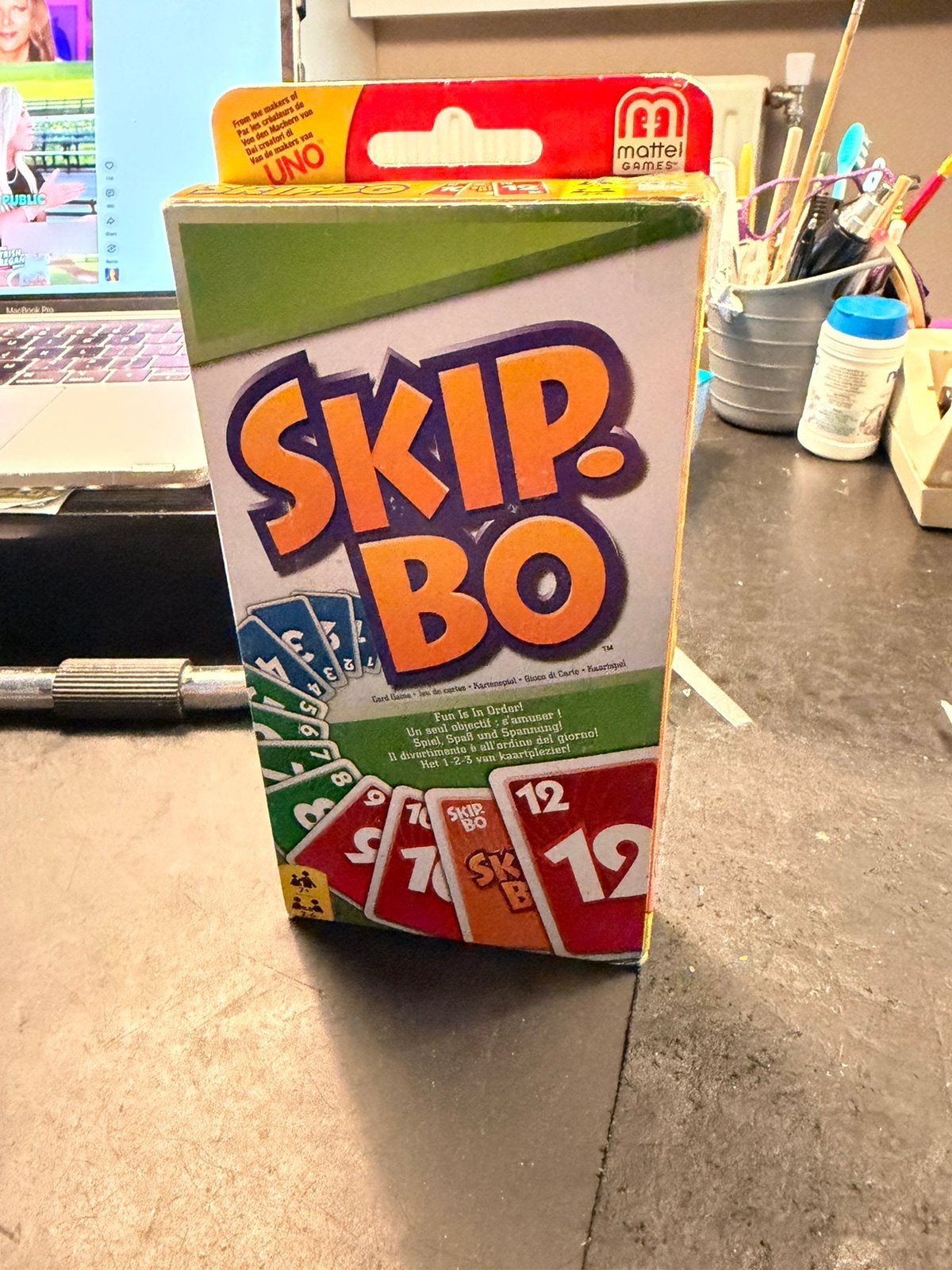 Skipbo in nieuwstaat, Hobby en Vrije tijd, Gezelschapsspellen | Kaartspellen, Ophalen of Verzenden, Zo goed als nieuw