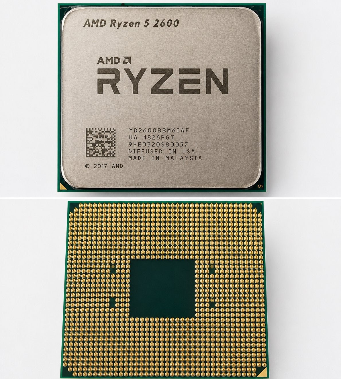 AMD Ryzen 5 2600 Processor - zo goed als nieuw, Ophalen of Verzenden, Gebruikt, 6-core, 3 tot 4 Ghz