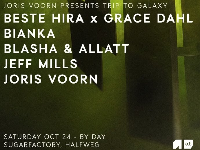 Joris Voorn Tickets 2026 SugarFactory Amsterdam, Twee personen, Oktober