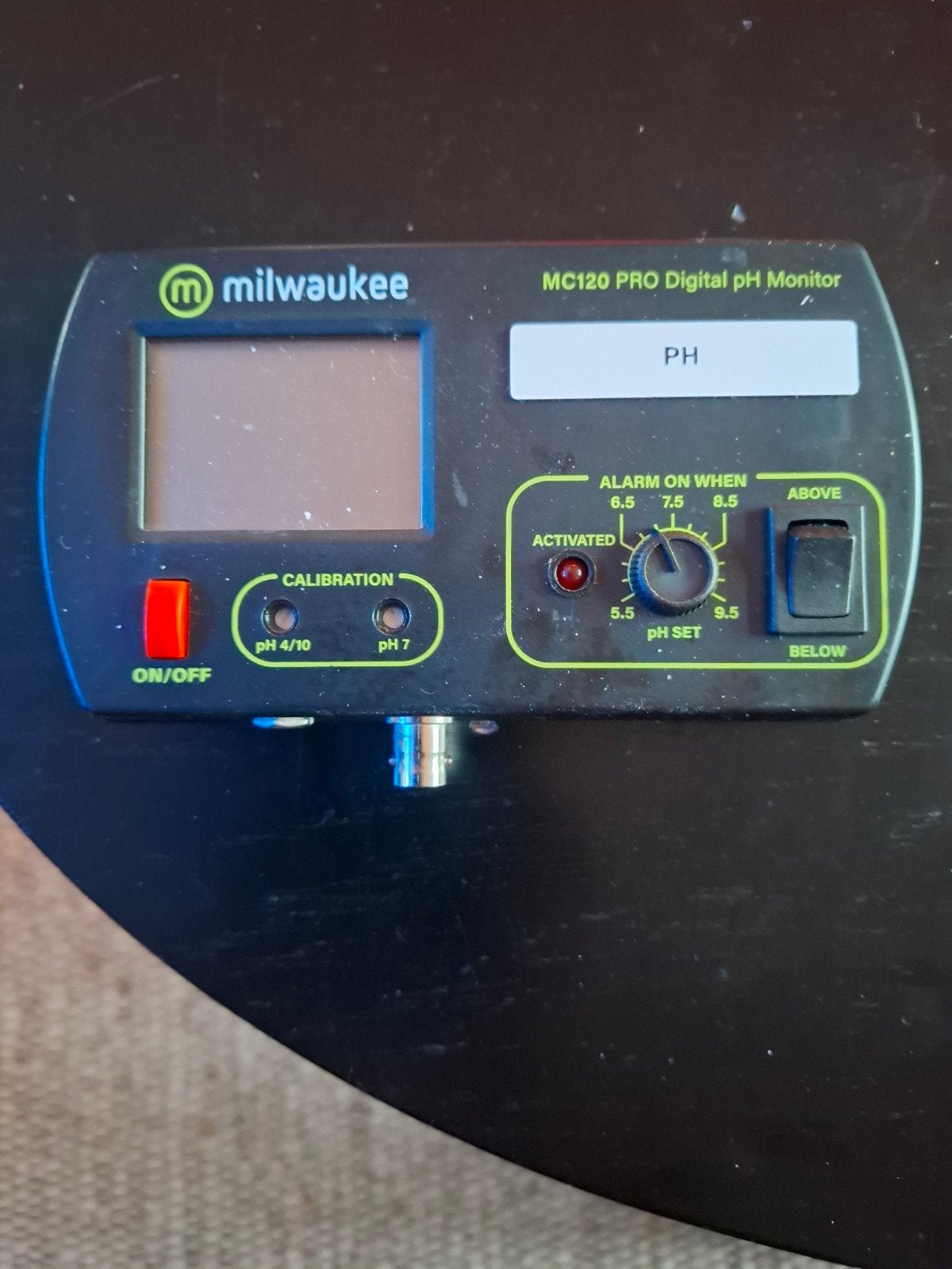 Milwaukee MC120 PRO Digitale pH Monitor, Dieren en Toebehoren, Vissen | Aquaria en Toebehoren, Ophalen of Verzenden, Gebruikt
