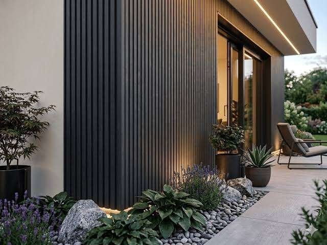 Weo35 Fiberdeck Ebony Black Gardenwall gevelbekleding, Tuin en Terras, Ophalen, Planken, Nieuw, Hardhout