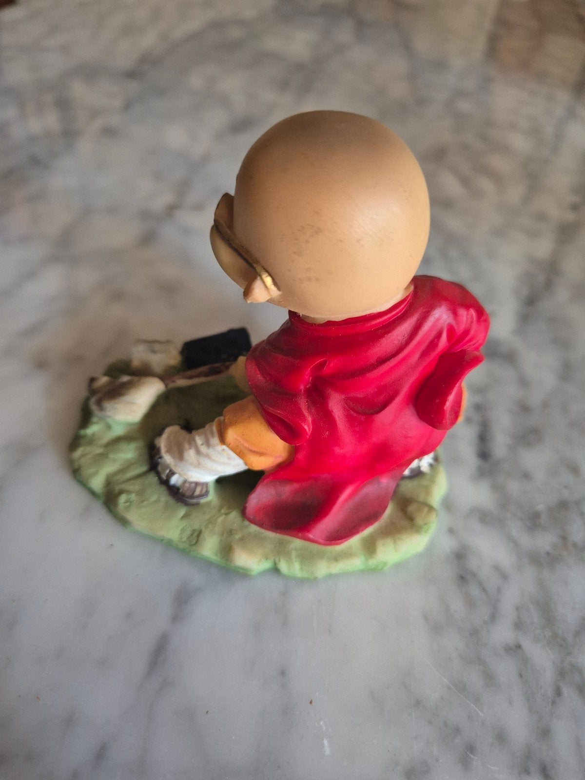 Shaolin Monnik Beeldje - Decoratief Figuur, Gebruikt, Niet van toepassing, Niet van toepassing, Ophalen of Verzenden