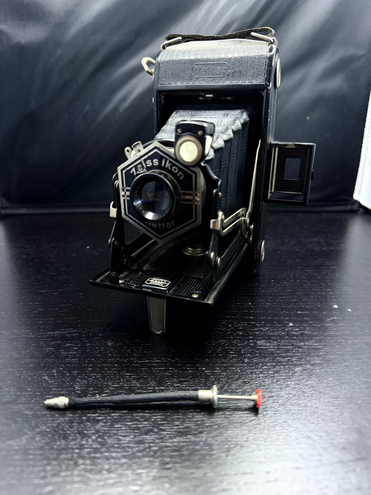 Zeiss Ikon Nettar vintage klapcamera 6x9cm rolfilm, Audio, Tv en Foto, Compact, Ophalen of Verzenden, D, S