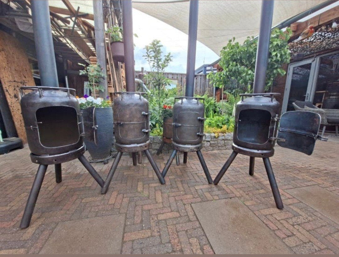 Zeer mooie Tuinkachels Terraskachels vuurkorf tuinhaard, Tuin en Terras, Ophalen of Verzenden, Nieuw