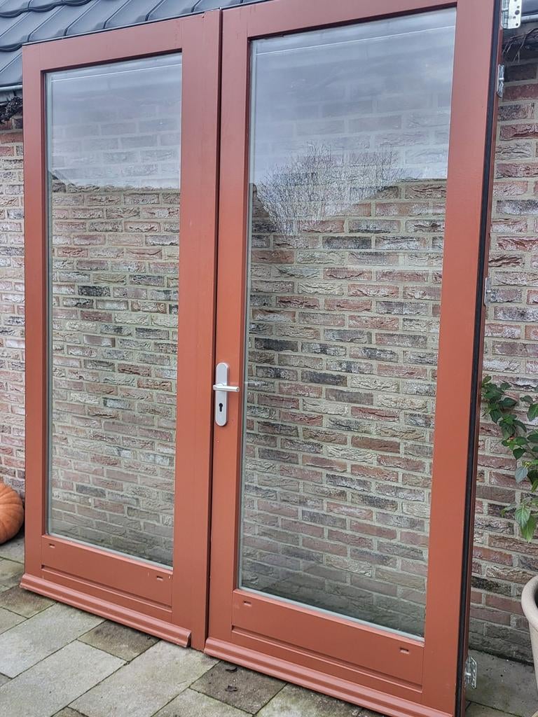 Openslaande deuren | Terrasdeuren | Voordeuren | Tuindeuren, Ophalen, Glas, 120 cm of meer, 215 cm of meer