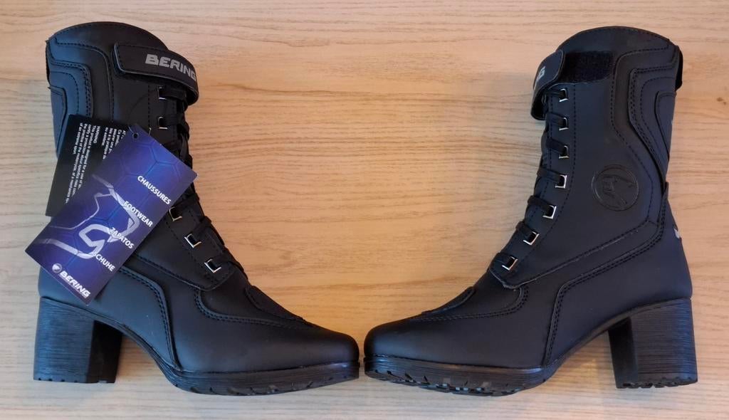 Bering Dames Motorlaars Leonarda 2 Zwart maat 40 NIEUW, Verzenden, Schoenen