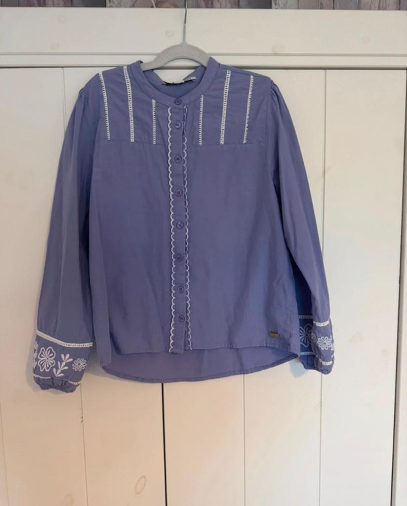 Vingino blouse 146/152 nieuwstaat, Kinderen en Baby's, Kinderkleding | Maat 146, Ophalen of Verzenden, Zo goed als nieuw, Meisje