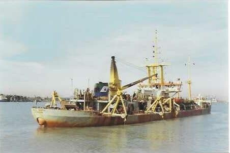 Scheepvaart-baggerschip, Ophalen of Verzenden, Nieuw, Kaart, Foto of Prent