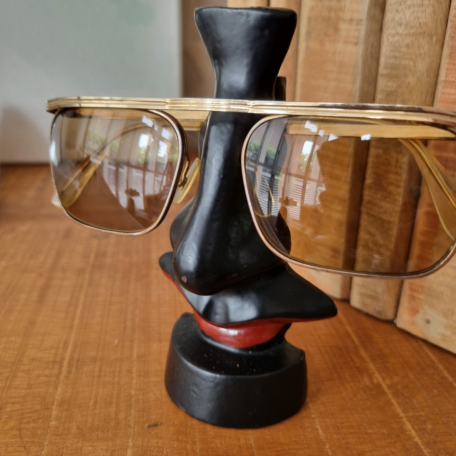 Salvador Dali the nose neus brillenhouder brilhouder standaa, Zwart, Object, Ophalen of Verzenden, Set