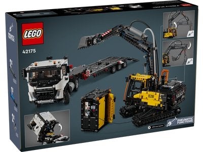 lego Volvo FMX truck & EC230  graafmachine (42175), Ophalen of Verzenden, Nieuw, Complete set, Lego