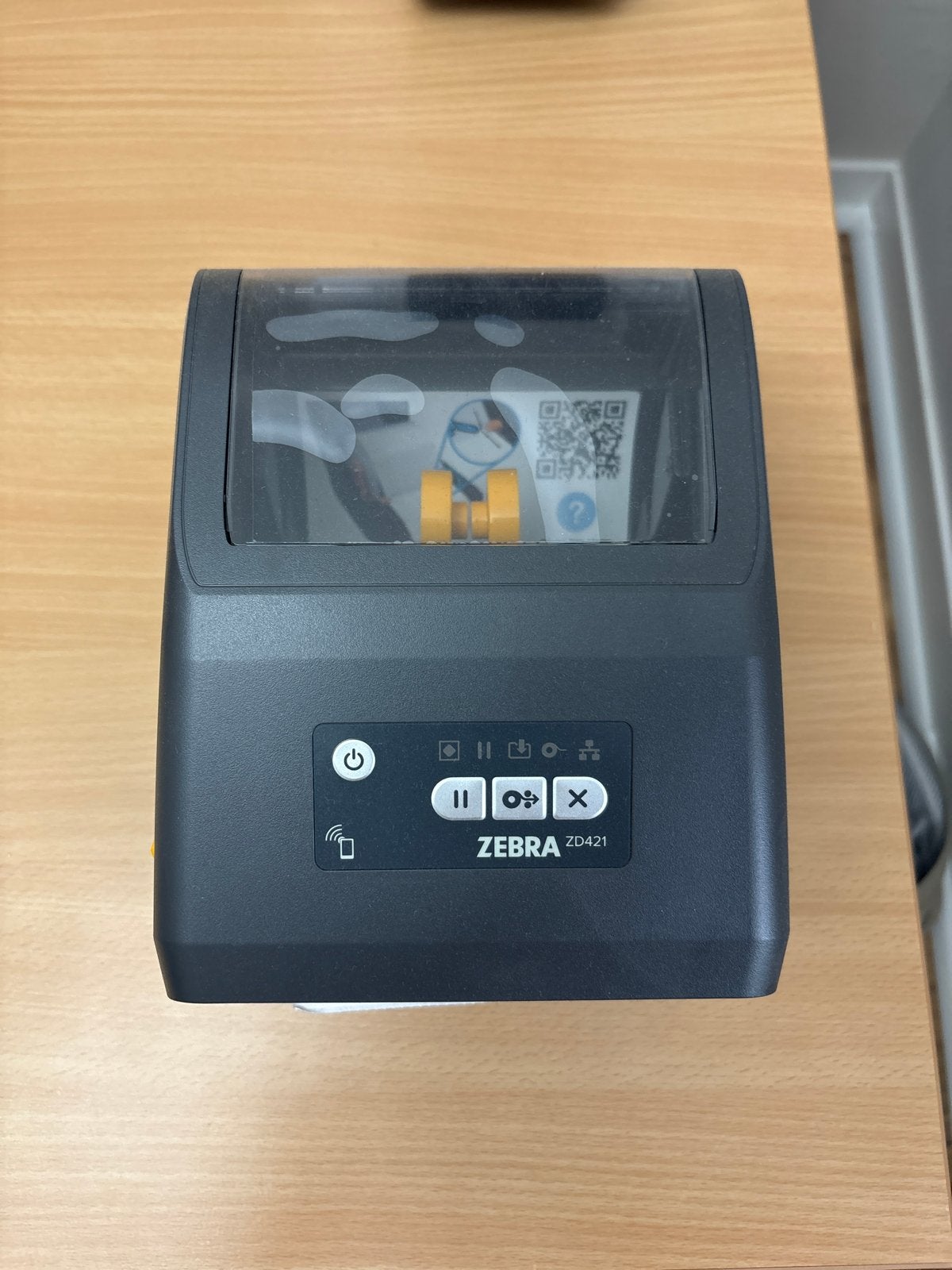 Zebra ZD421 Labelprinter - Nieuw, Computers en Software, Printers, Zwart-en-wit printen, Printer, Ophalen of Verzenden, Zo goed als nieuw