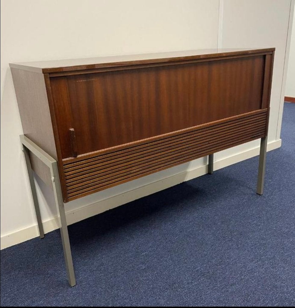 Vintage 1960's Philips stereo radiomeubel - topstaat, Ophalen