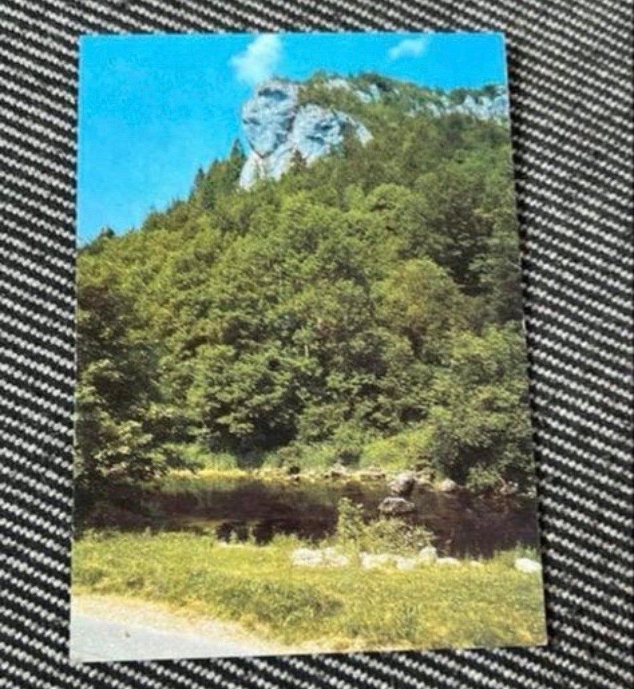 Ansichtkaart Rocher du Singe, Le Doubs à Goumois, Ophalen of Verzenden, 1960 tot 1980, Gelopen, Frankrijk