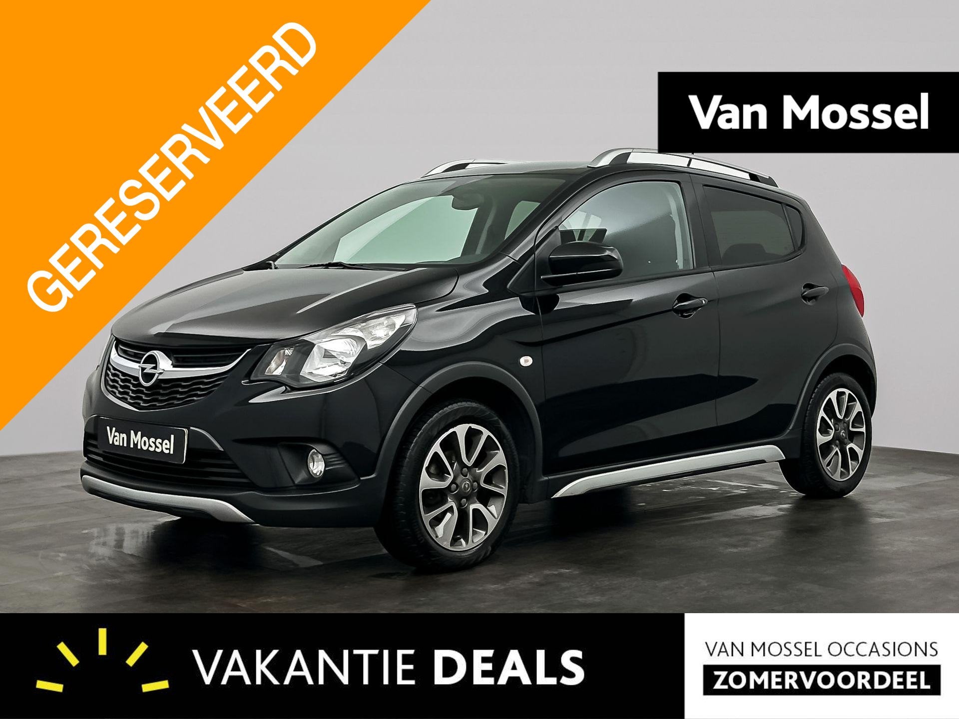Opel KARL 1.0 Rocks Online Edition | LMV | Bluetooth | Dakra, Auto's, Stof, Gebruikt, Zwart, Bedrijf