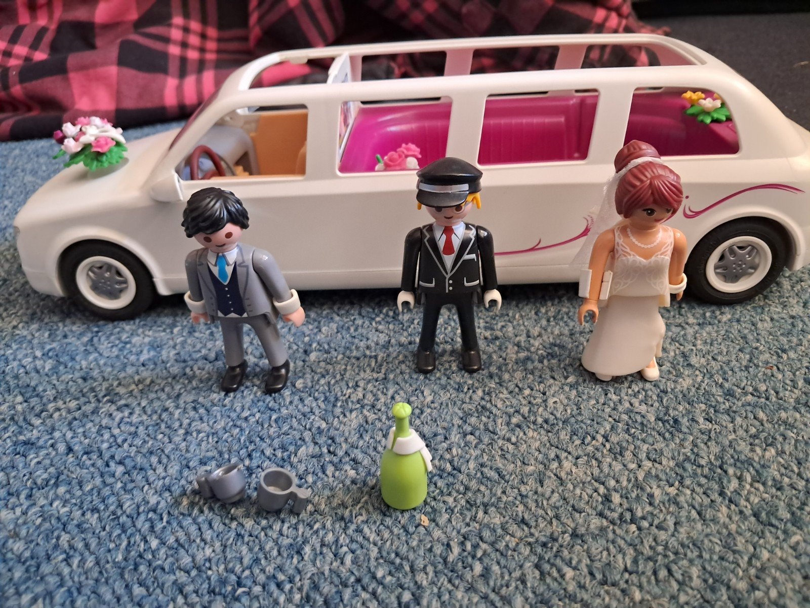 limousine playmobil, Ophalen of Verzenden, Zo goed als nieuw, Complete set