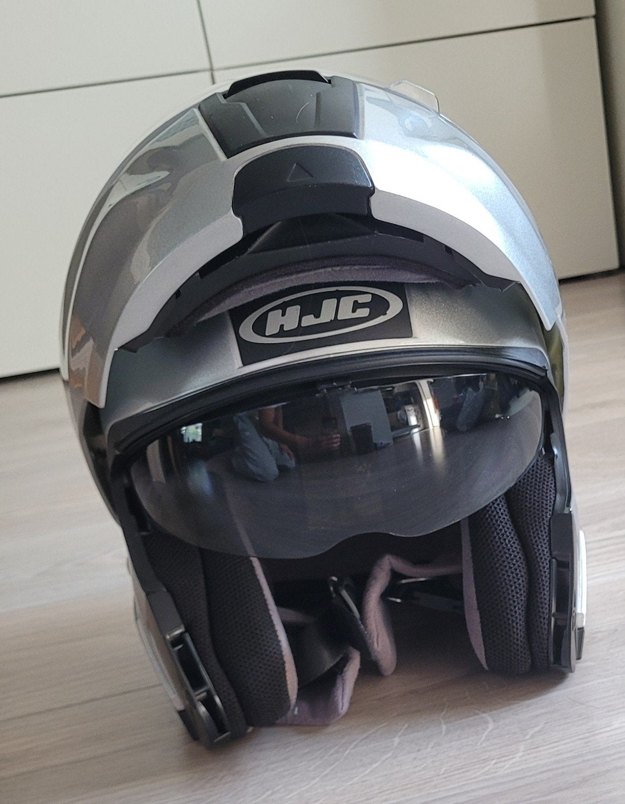 HJC IS-MAX systeem helm maat M + zonneklep, Ophalen, M, Systeemhelm, Heren