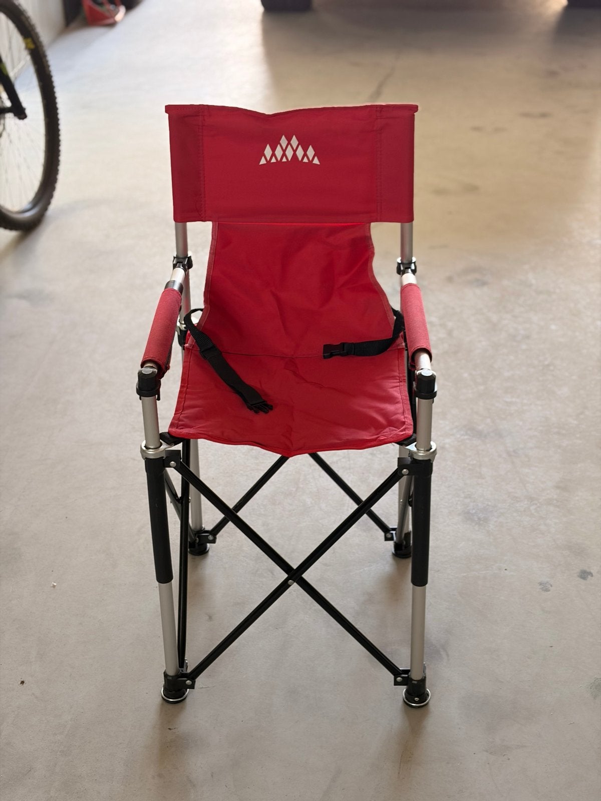 Opvouwbare Campingstoel - Rood, Caravans en Kamperen, Kampeermeubelen, Ophalen, Gebruikt, Campingstoel