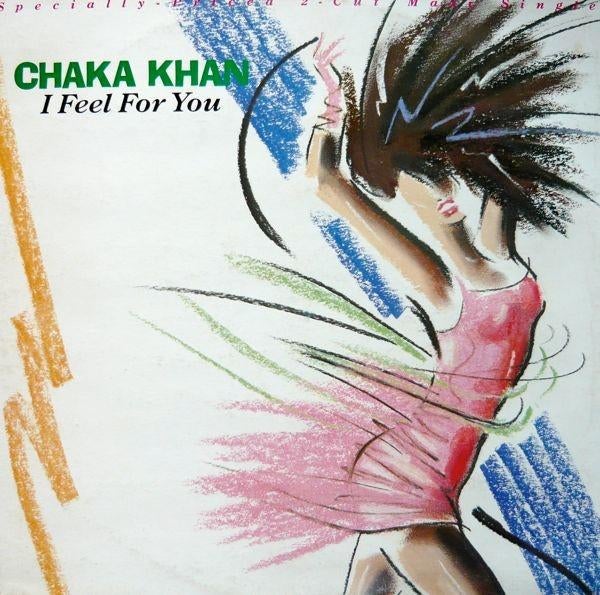 Maxi single - Chaka Khan - I feel for you, Inclusief binnenhoes, Ophalen of Verzenden, Zo goed als nieuw, Pop
