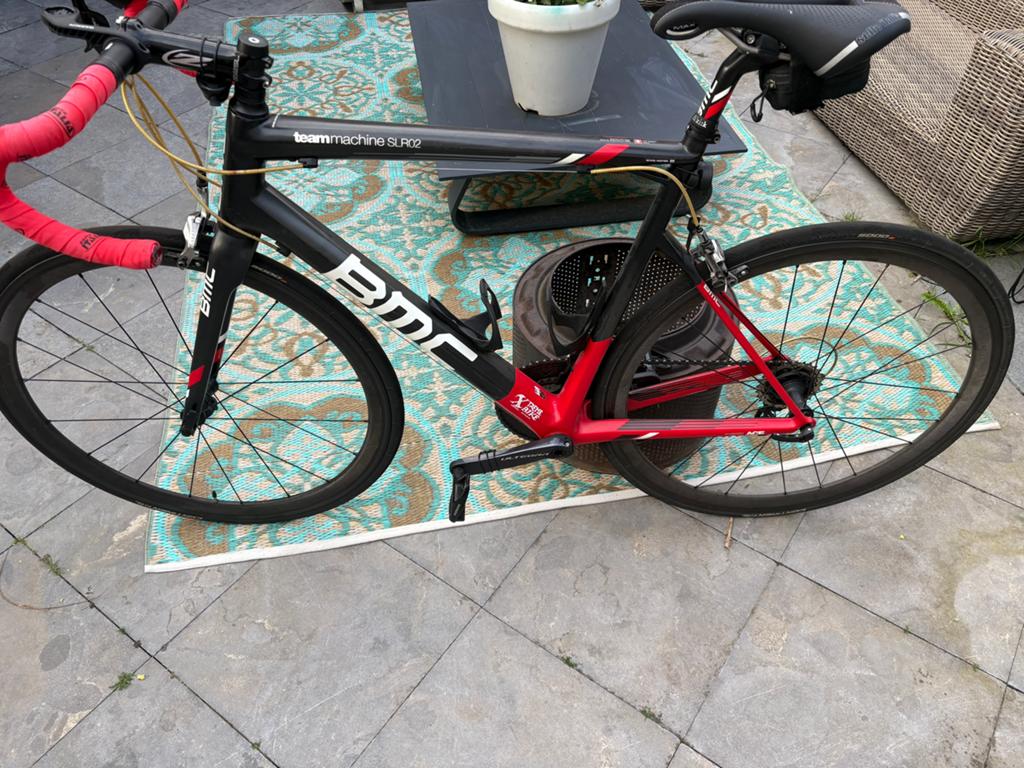 ‍️ BMC Teammachine SLR02 Carbon racefiets (maat 57), Zo goed als nieuw, 57 tot 61 cm, Meer dan 20 versnellingen, Ophalen