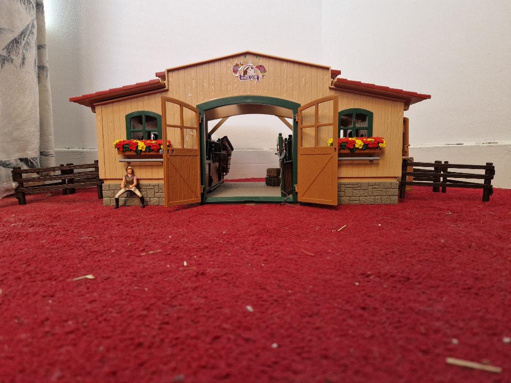 Schleich manege, Ophalen of Verzenden, Zo goed als nieuw