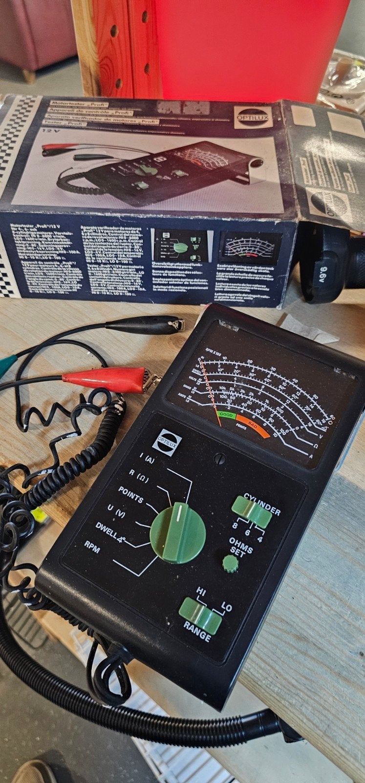 optilux auto afstel meter motor tester, Ophalen, 250 ampère of meer, Overige typen