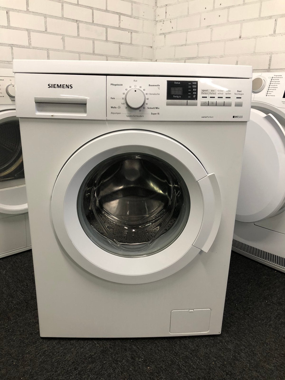 €189 A+++ Wasmachine Siemens iQ500 MET GARANTIE OPHALEN, Witgoed en Apparatuur, Wasmachines, Ophalen, Minder dan 85 cm, 8 tot 10 kg