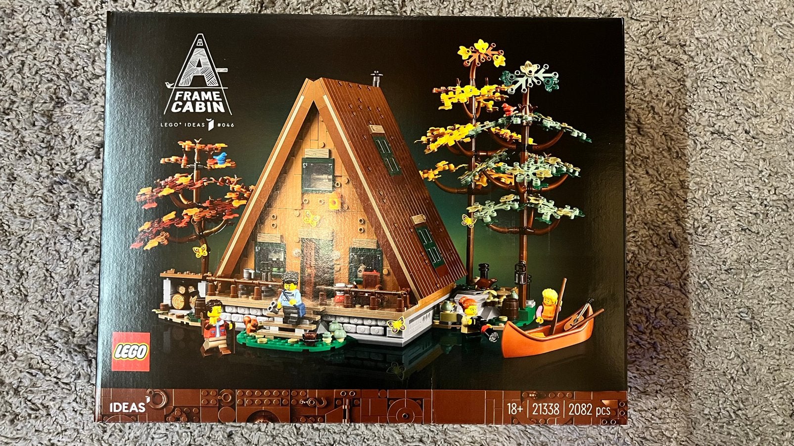 Lego IDEAS 21338 A-Frame boshut, Ophalen, Lego, Nieuw, Ideas
