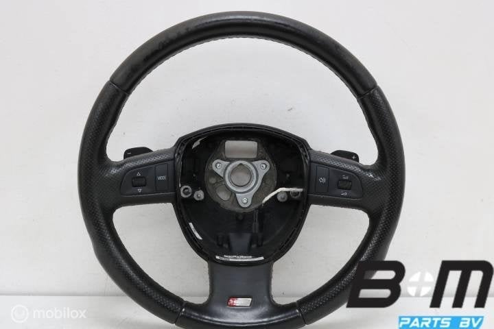 Multifunctie S-line stuur + flippers Audi A4 8P0419091DB, Auto-onderdelen, Gebruikt