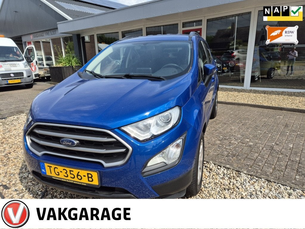 Ford EcoSport 1.0 EB Trend Ultim. (bj 2018), Auto's, Voorwielaandrijving, Bluetooth, 125 pk, Gebruikt