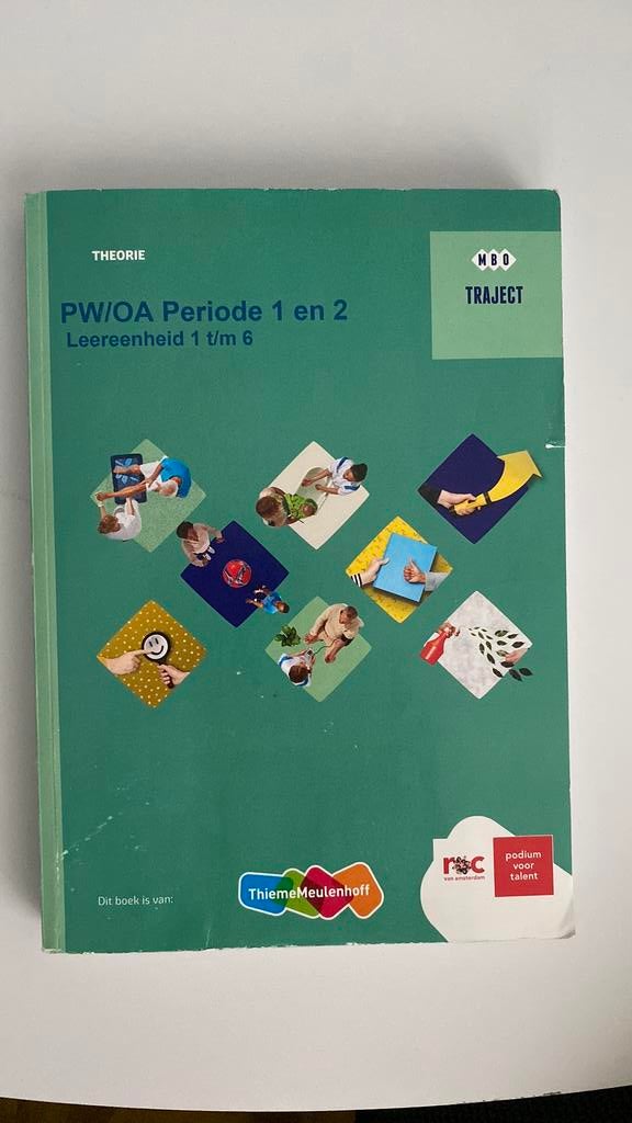 PW/AO Basisboek 1 MBO 3/4 Pedagogisch Medewerker boek, Boeken, Schoolboeken, Ophalen of Verzenden, Gelezen, Overige niveaus