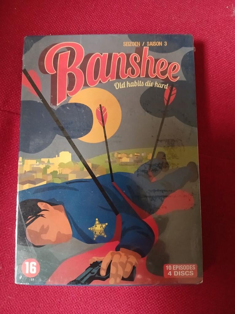 Banshee Seizoen 3 DVD - Actie en Drama, Cd's en Dvd's, Vanaf 16 jaar, Boxset, Drama, Ophalen of Verzenden