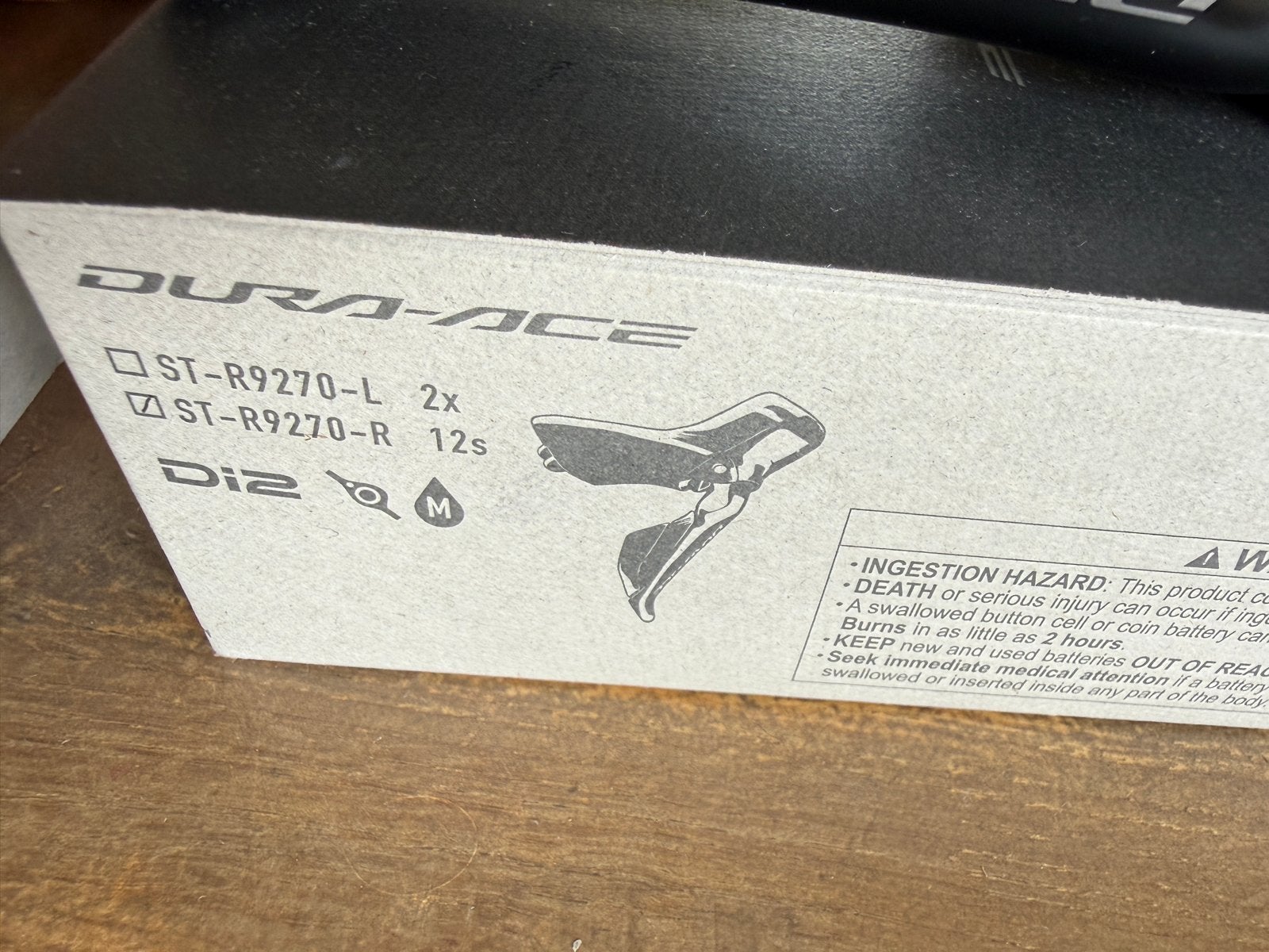 Dura Ace DI2 ST-R9270-R 12 speed shifter rechts, Fietsen en Brommers, Fietsonderdelen, Remmen, Gebruikt, Ophalen of Verzenden