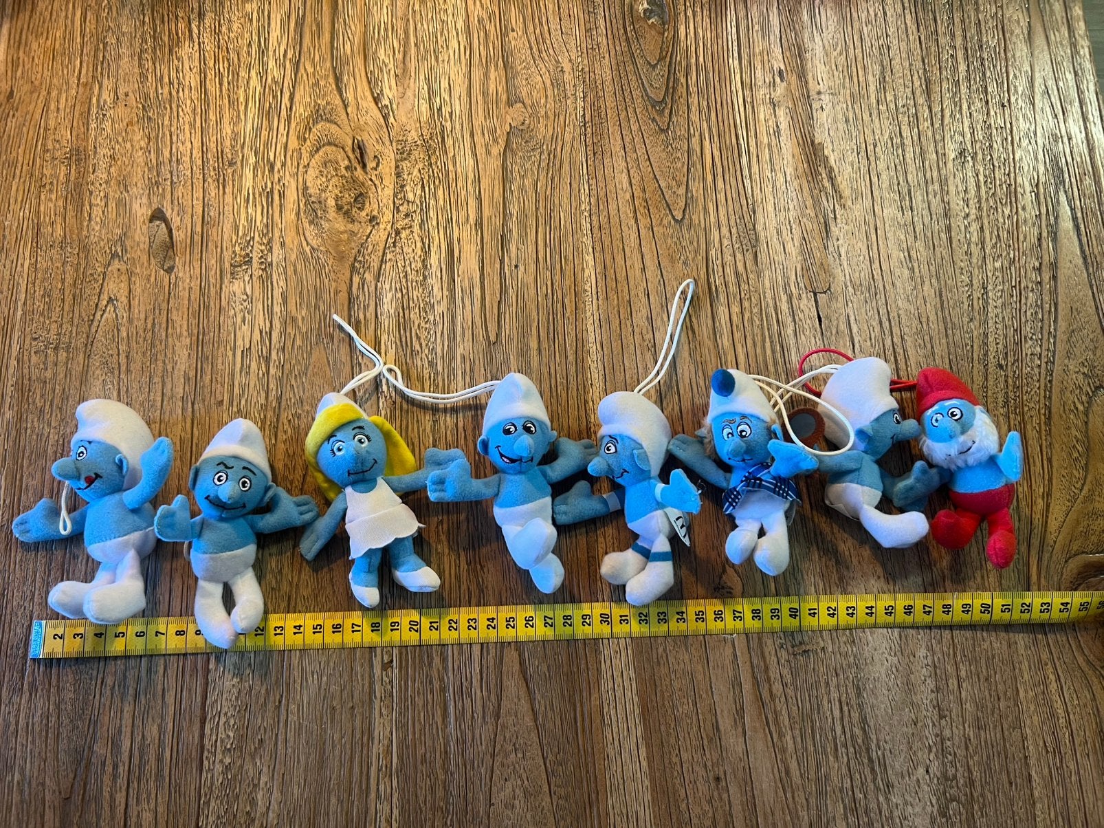Mc donalds happy meal smurfen stoffen poppetjes, Verzamelen, Smurfen, Ophalen of Verzenden, Nieuw, Verschillende Smurfen
