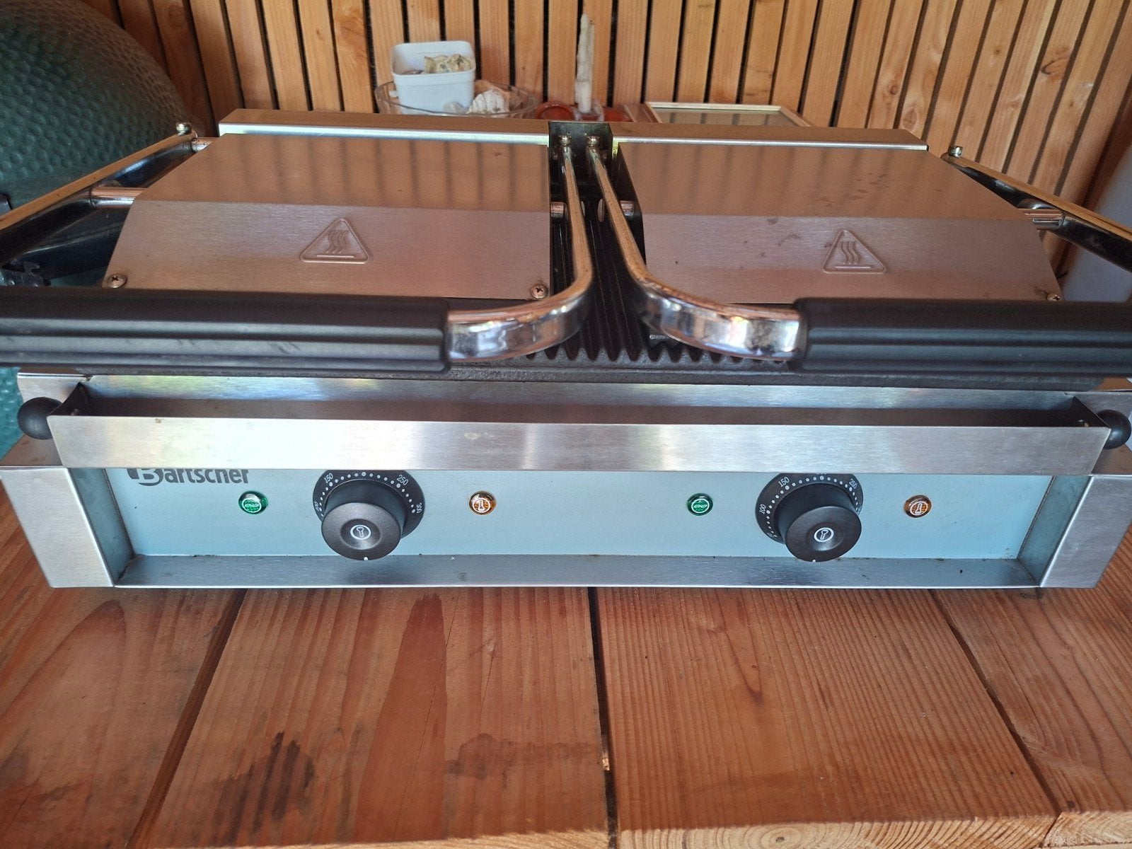 Bartscher contactgrill - Professionele grill, Witgoed en Apparatuur, Ophalen, Gebruikt