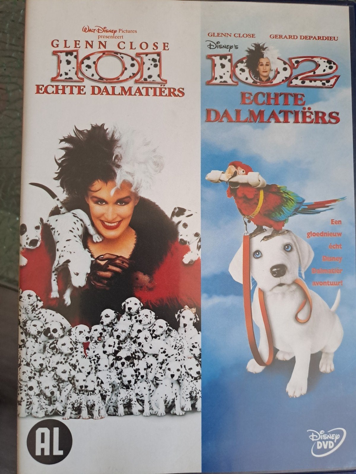 101 dalmatiers en 102 dalmatiers (dvd), Alle leeftijden, Ophalen of Verzenden, Zo goed als nieuw
