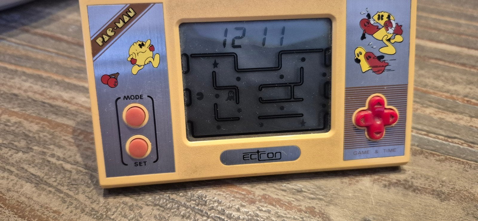 Vintage Pac-Man LCD Handheld Game - Ectron, 1 speler, Ophalen of Verzenden, Vanaf 3 jaar