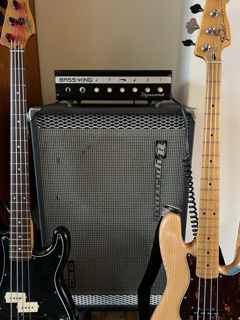Dynacord Bassking jaren '60 - 45W buizenversterker, Ophalen of Verzenden, Gebruikt, Basgitaar, Minder dan 50 watt