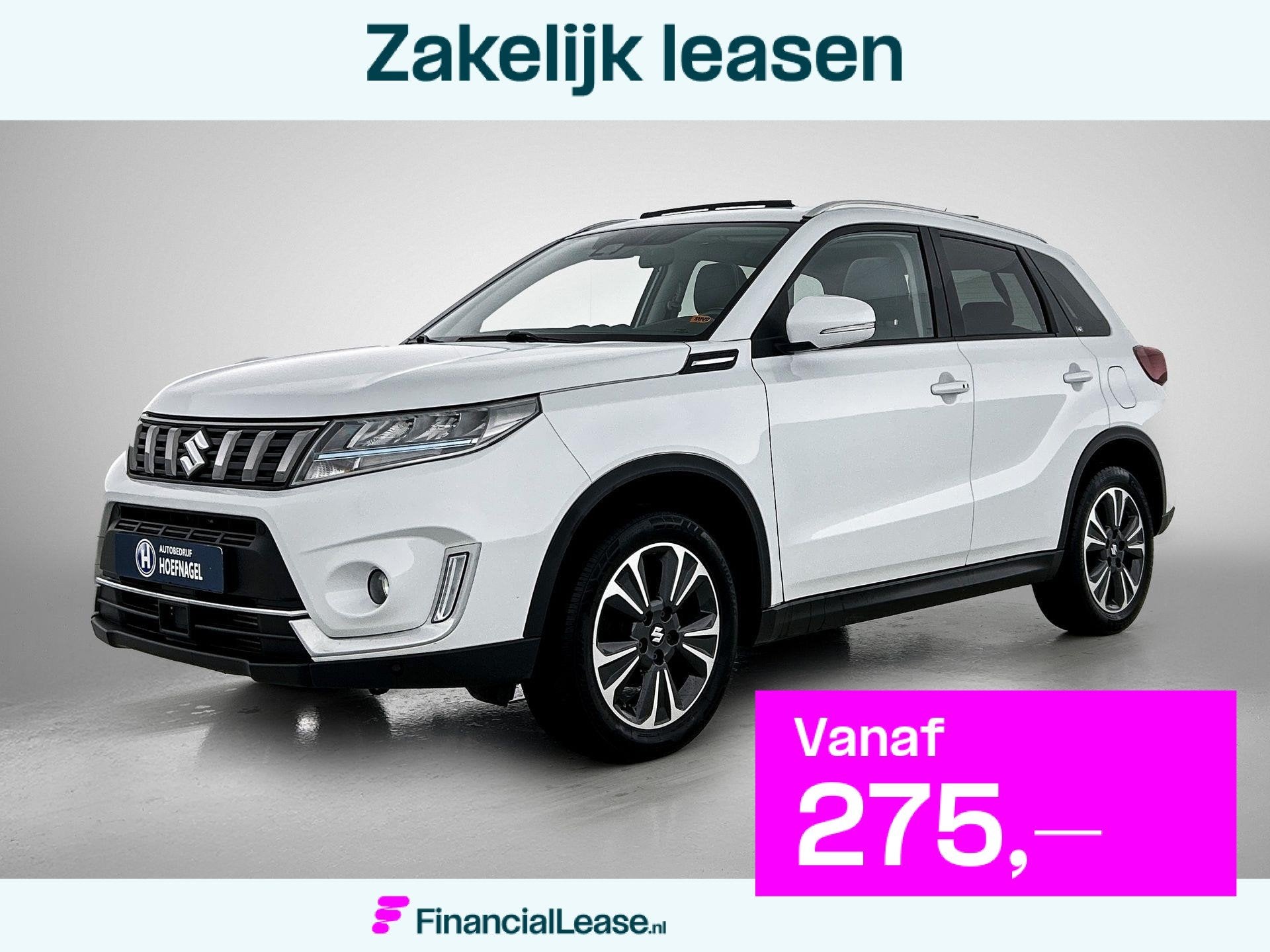 Suzuki VITARA 1.4 Boosterjet Style Smart Hybrid | Adaptive c, Gebruikt, 4 cilinders, 129 pk, Leder en Stof