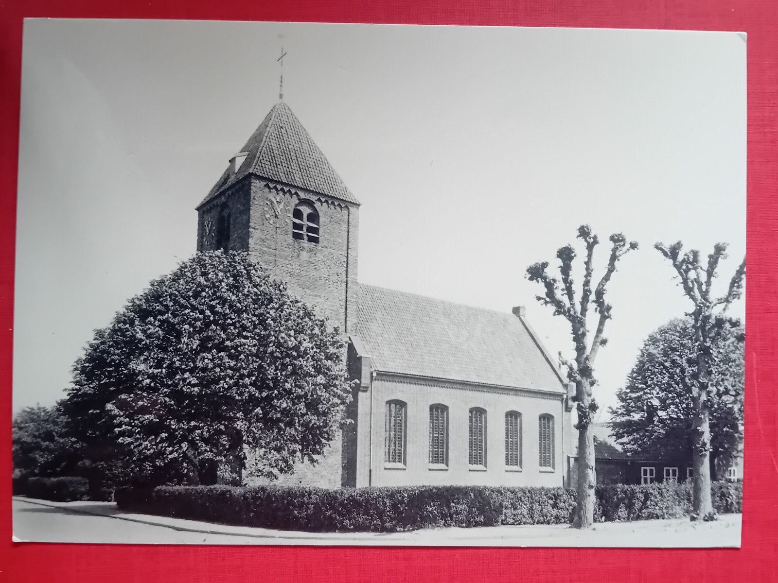 Oude Ansichtkaart Meeuwen, Ned. Herv. Kerk, Ophalen of Verzenden, 1960 tot 1980, Ongelopen