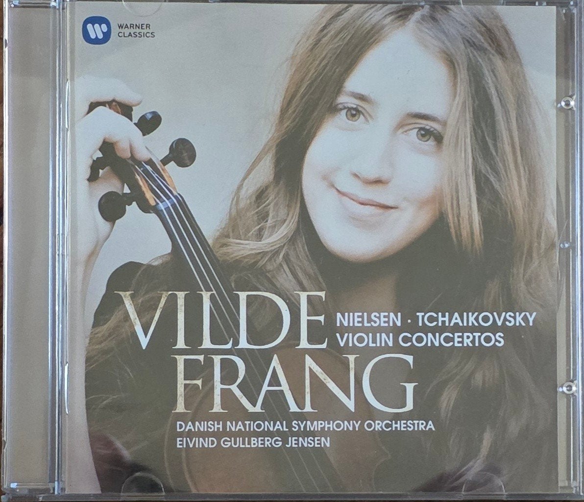 Vilde Frang - Nielsen & Tchaikovsky Vioolconcerten CD, Inclusief boekje, Soloconcert, Ophalen of Verzenden, Zo goed als nieuw