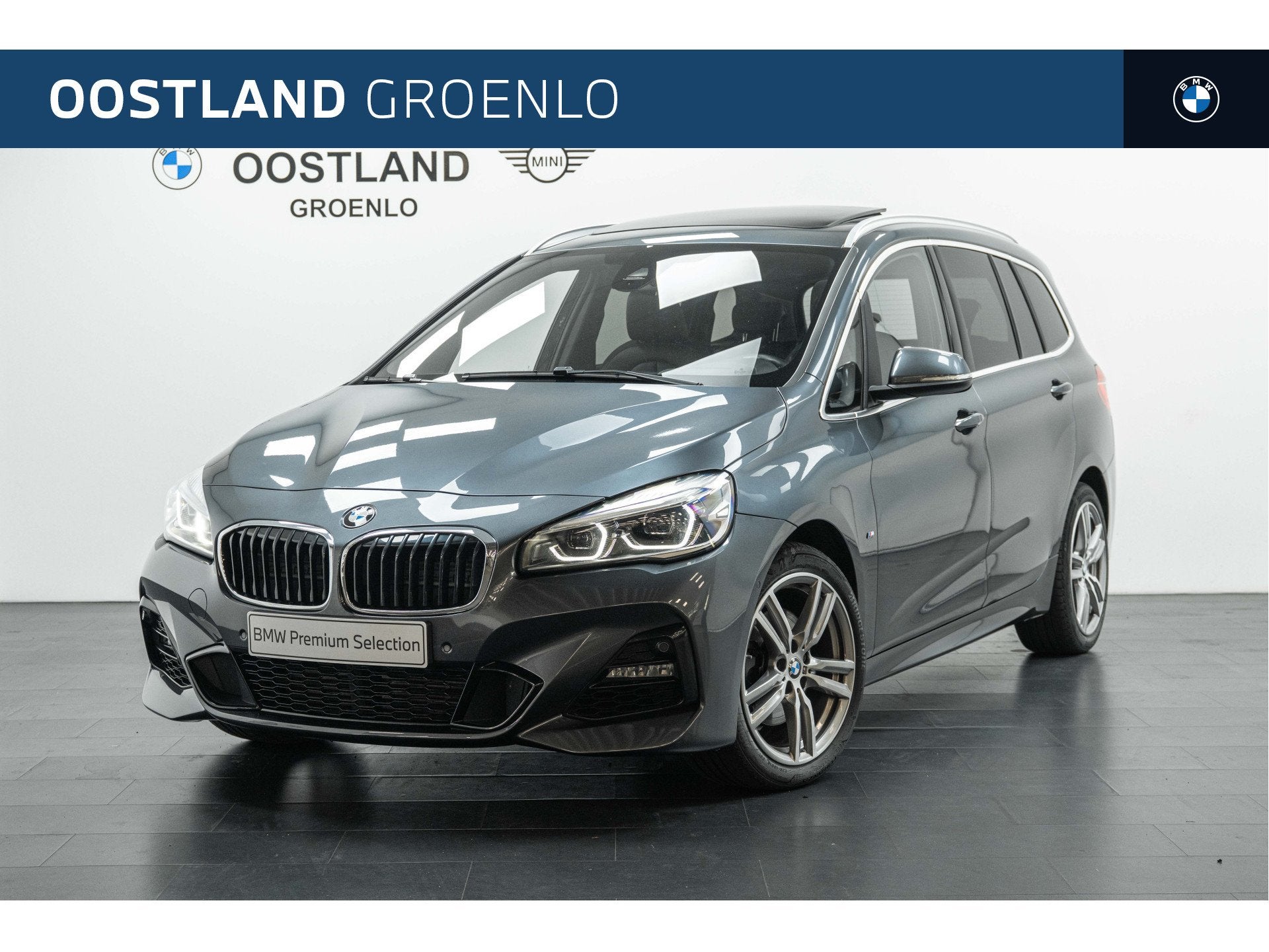 BMW 2 Serie Gran Tourer 218i 7p. High Executive M Sport Auto, Auto's, Dealer onderhouden, 7 stoelen, 19 km/l, 1470 kg