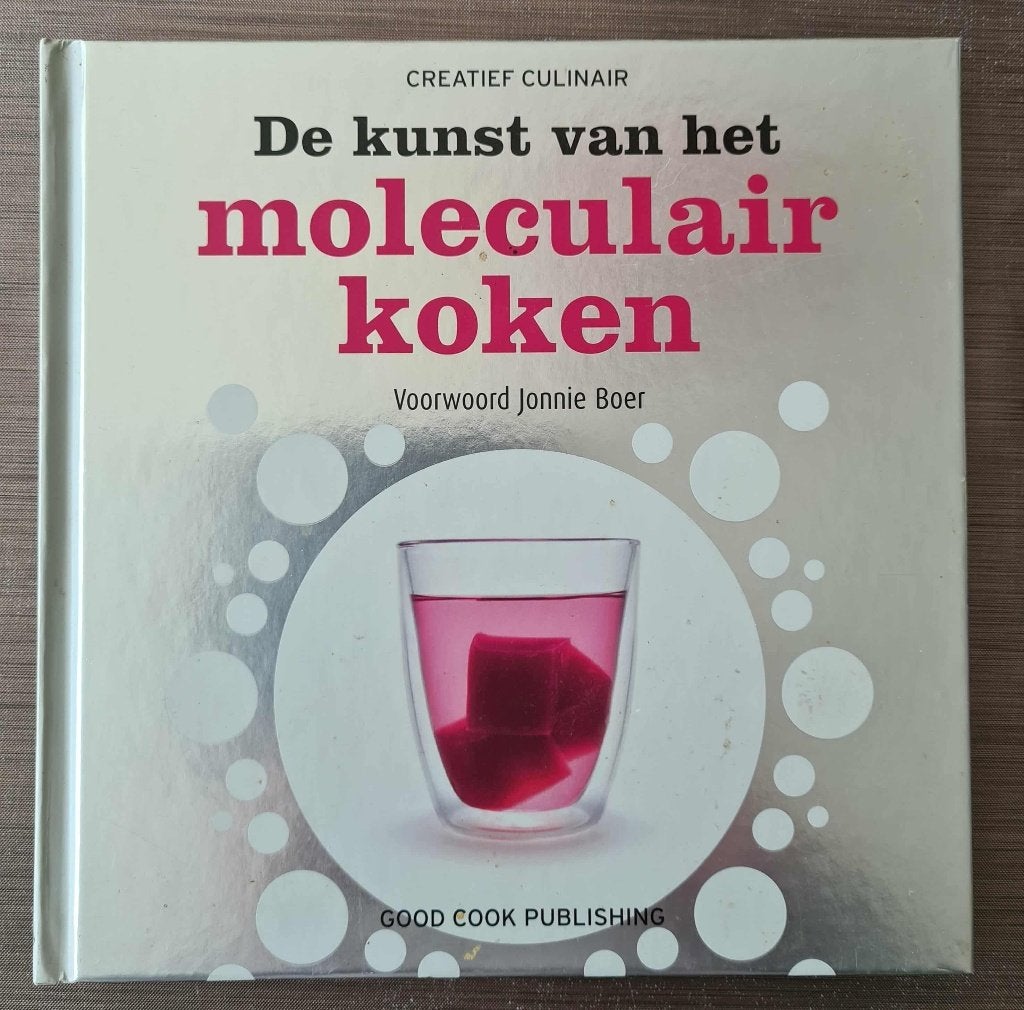 De kunst van het moleculair koken -voorwoord Jonnie Boer, Ophalen of Verzenden, Zo goed als nieuw, Tapas, Hapjes en Dim Sum