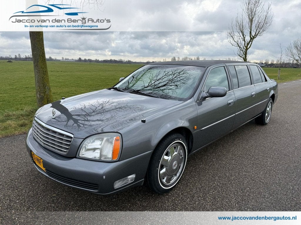 Cadillac DE VILLE Limousine V8 4.6, Auto's, Cadillac, Gebruikt, Overige carrosserieën, Leder, Bedrijf